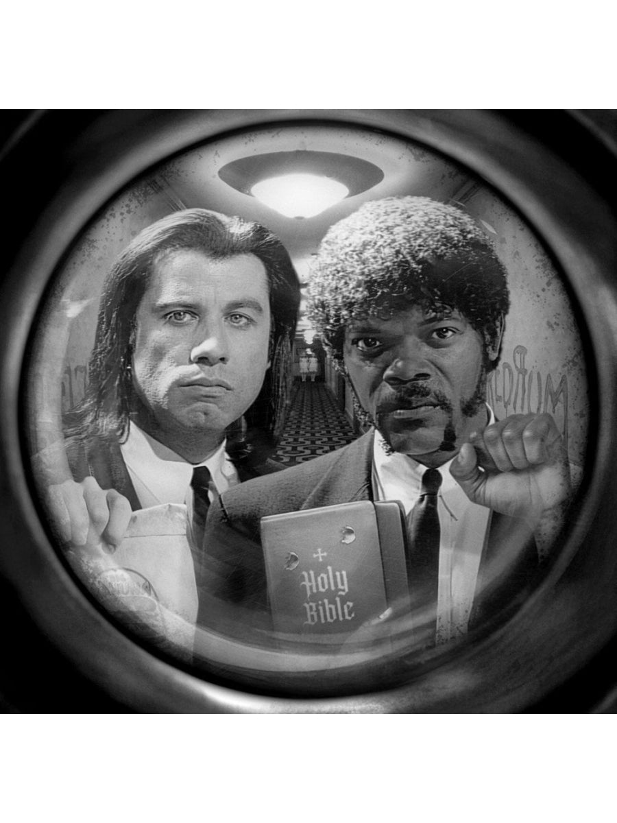 The Path Of The Righteous Man (B&W)