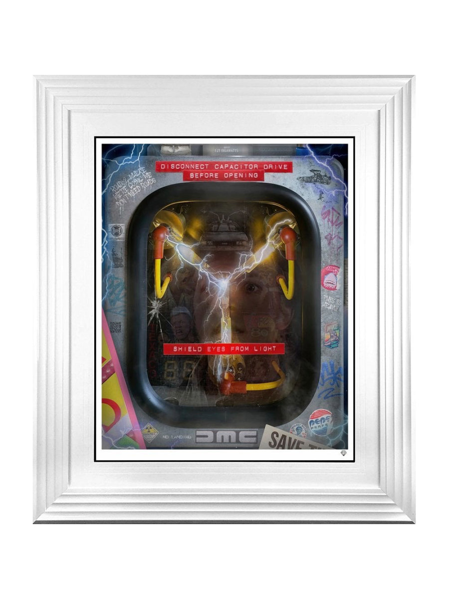 Flux Capacitor - 1.21 Gigawatts (FREE A4 FINE ART PRINT - INCLUDED)