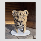 Yuna Lioness Bust