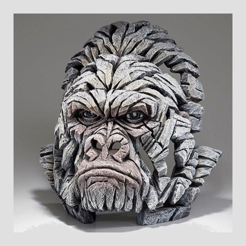 Gorilla Bust (White)