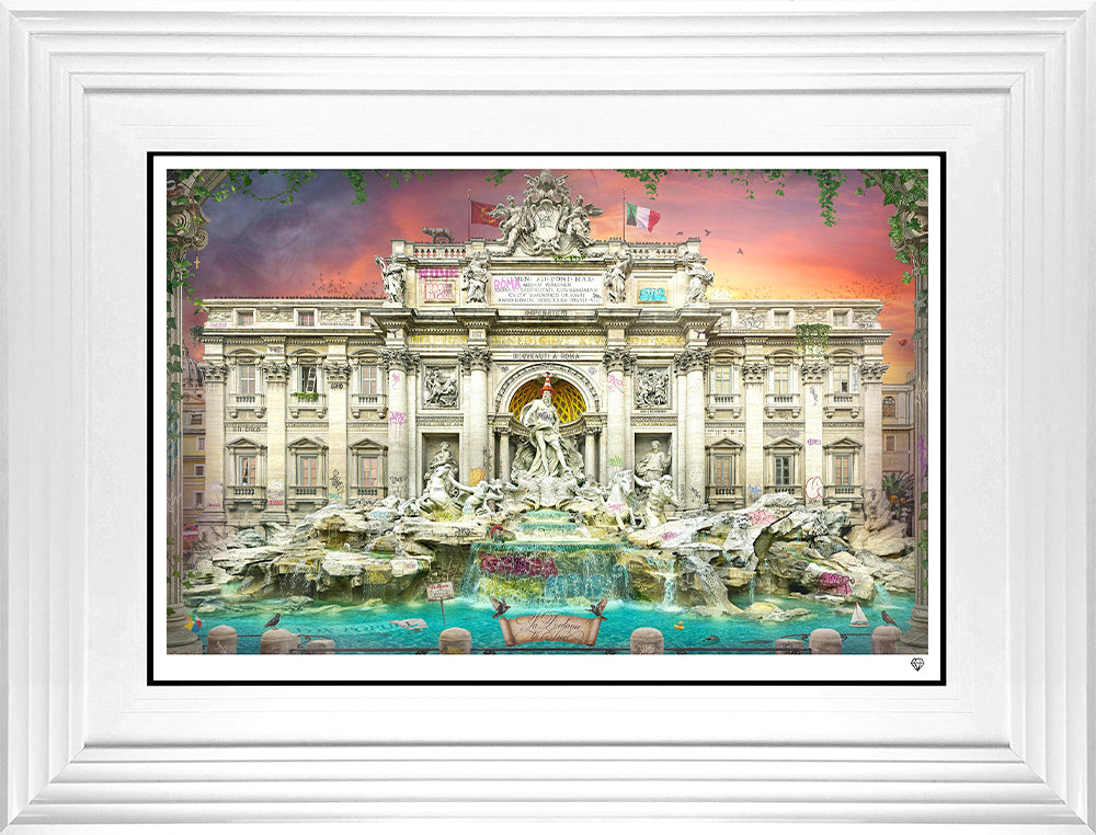 La Fontana Di Trevi (Trevi Fountain/ Rome)