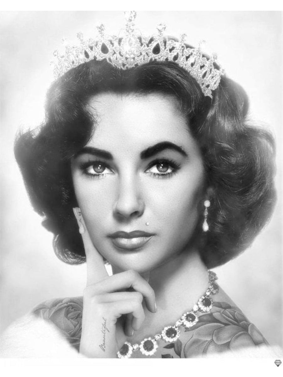 Elizabeth Taylor (B&W)