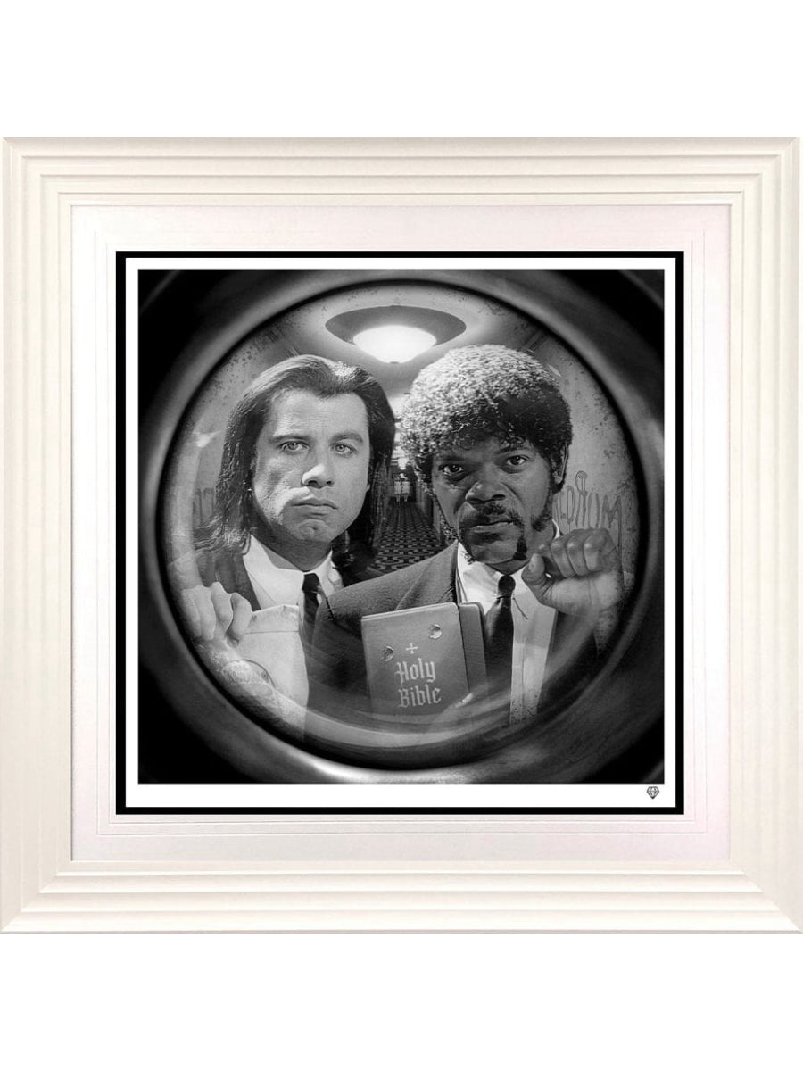 The Path Of The Righteous Man (B&W)