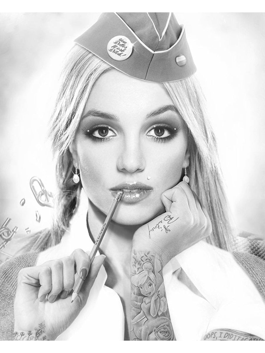 Hit Me Baby, One More Time (B&W)