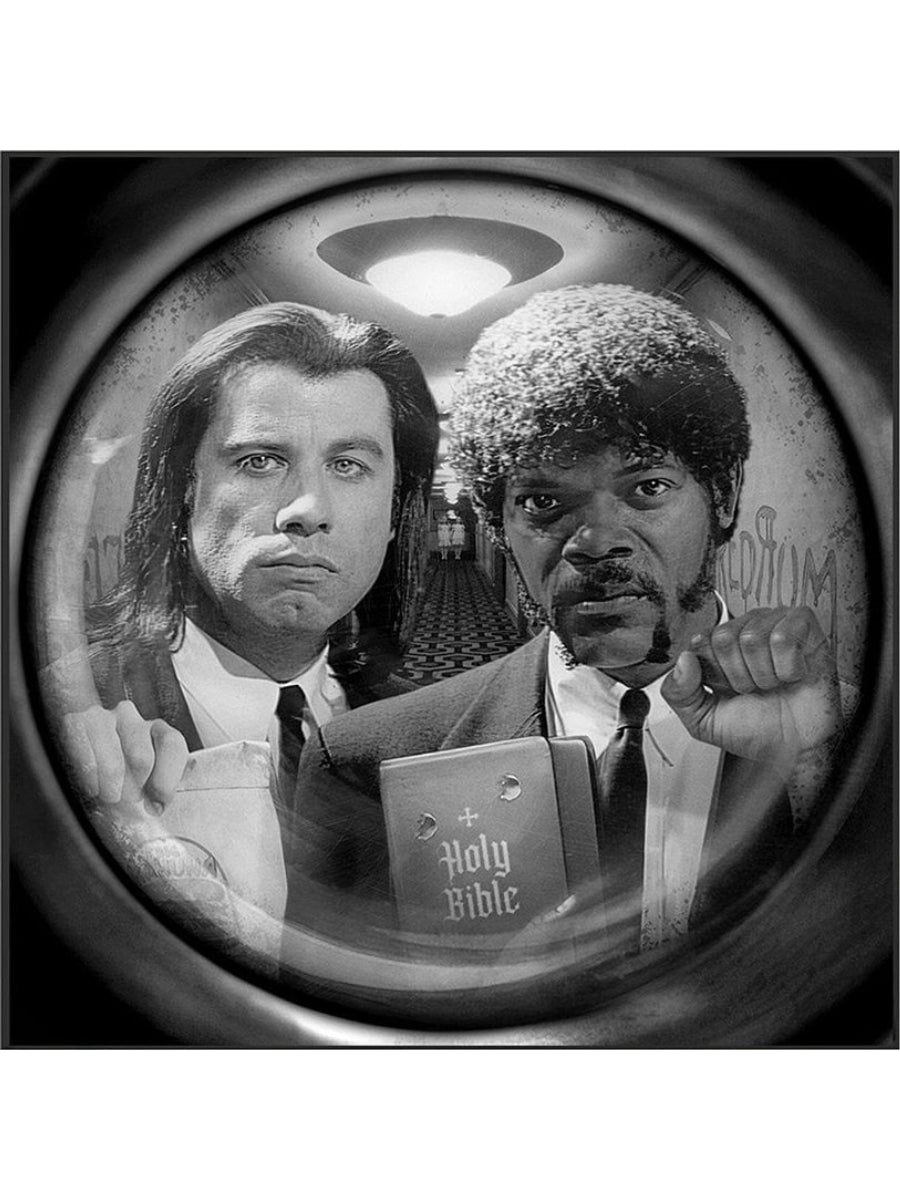 The Path Of The Righteous Man (B&W)
