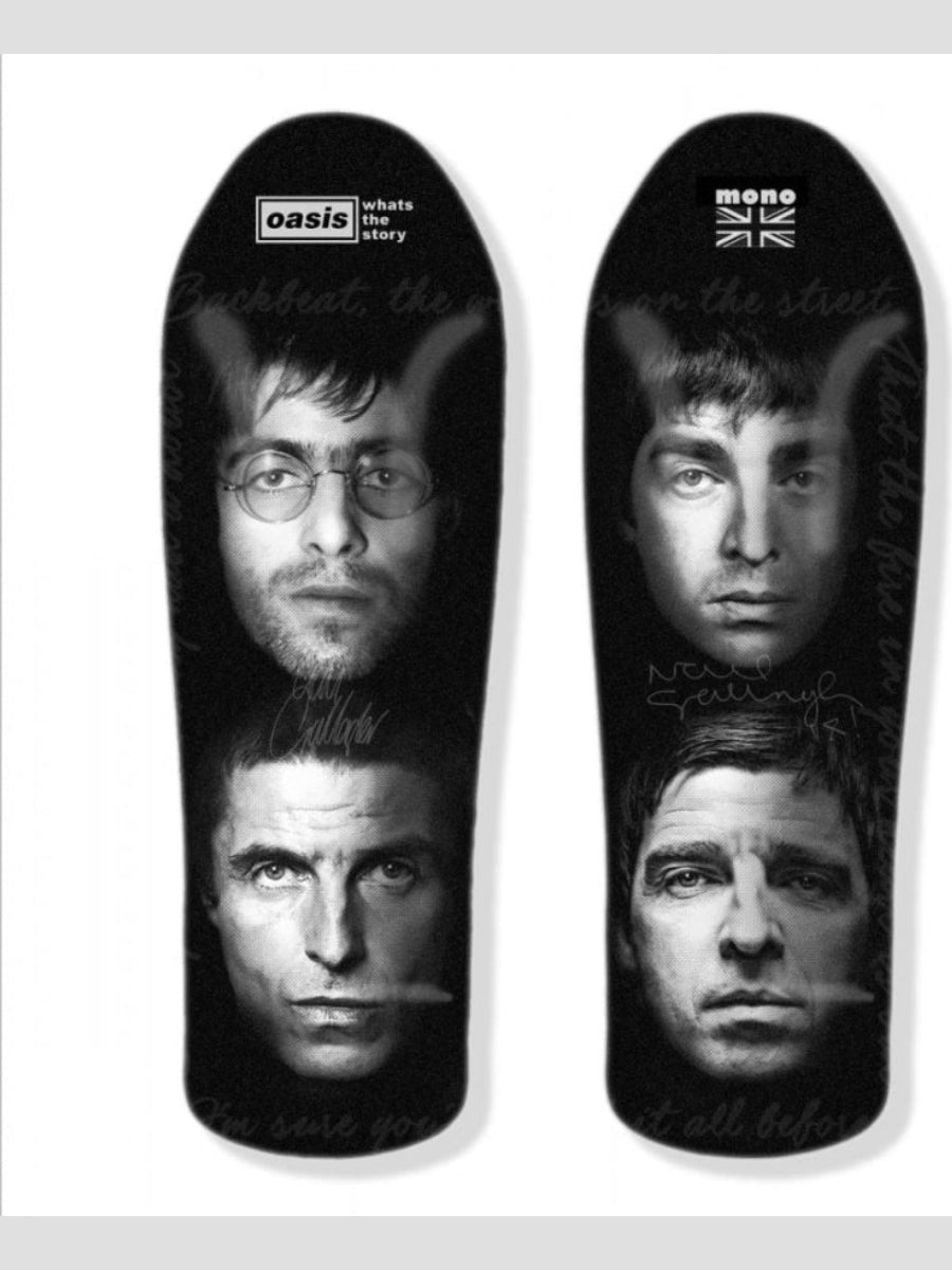 What's The Story (Skateboard Deck Diptych)
