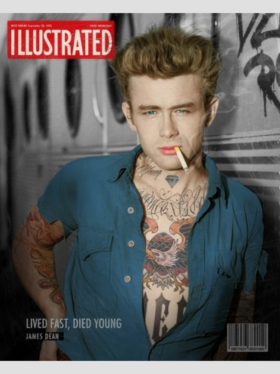 James Dean (Colour Tattoo Cover)