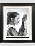 Your Worshipfulness, Princess Leia (Black & White)
