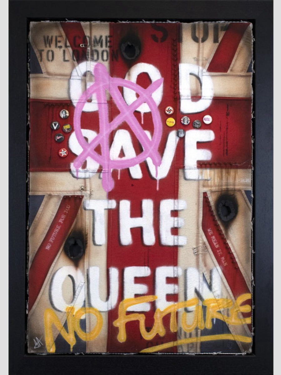 God Save The Queen - Flag (Original)