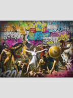 Graffiti Intervention (Pop-Neo Classical Collection)