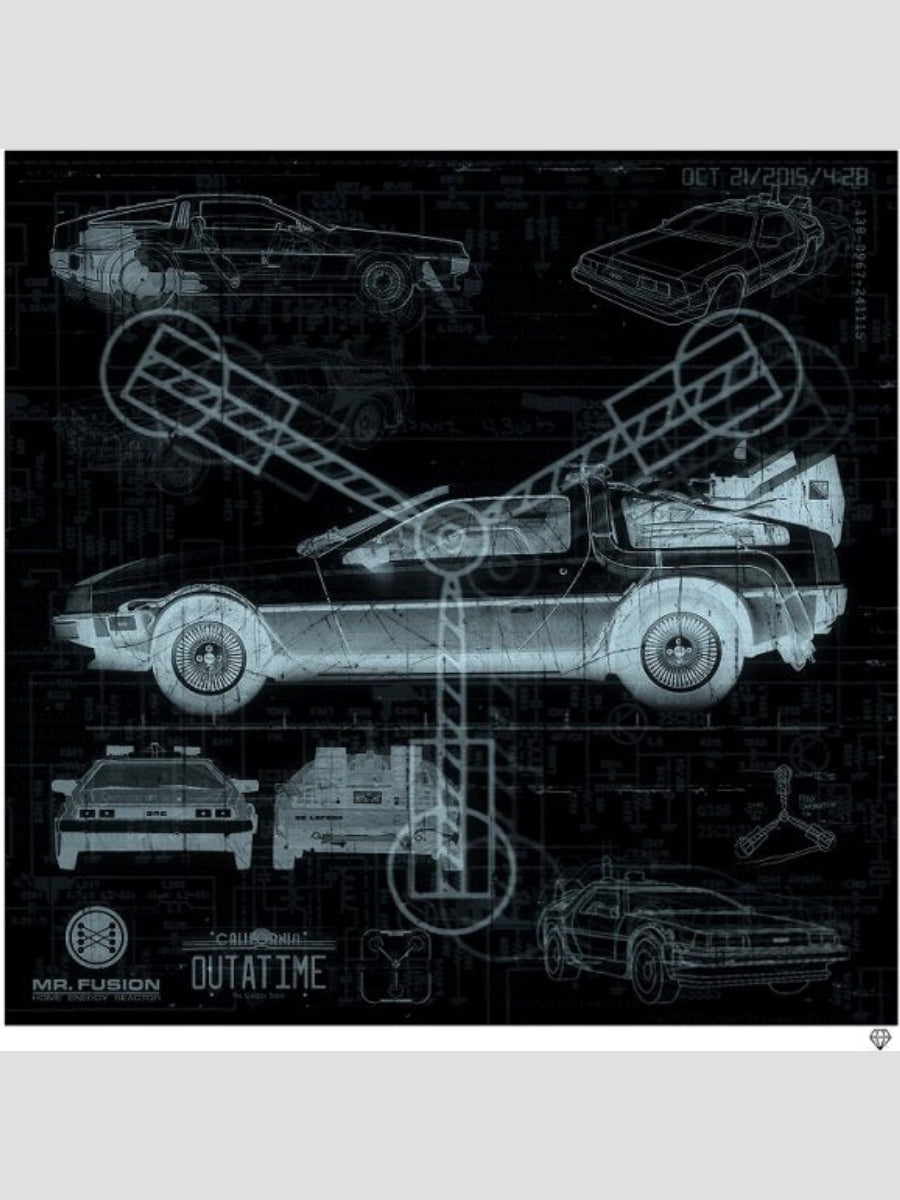 Great Scott - Delorean X-Ray