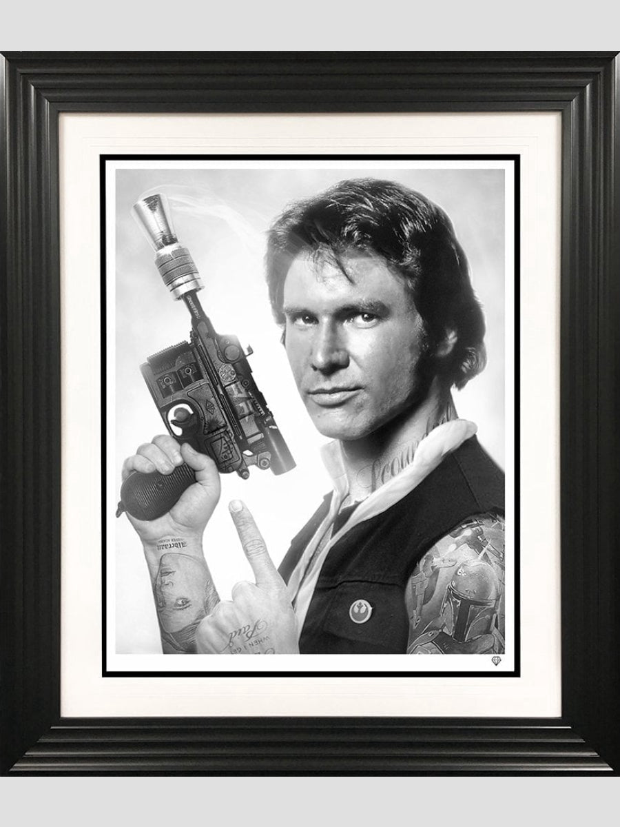 Scoundrel, Hans Solo (Black & White)
