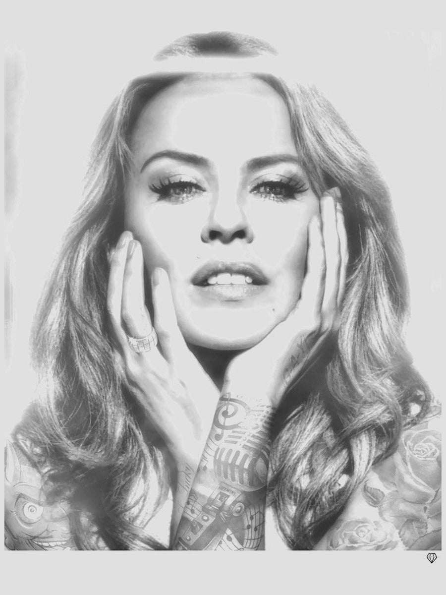 Kylie Minogue (B&W)