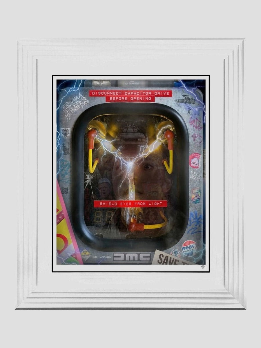 Flux Capacitor - 1.21 Gigawatts (FREE A4 FINE ART PRINT - INCLUDED)