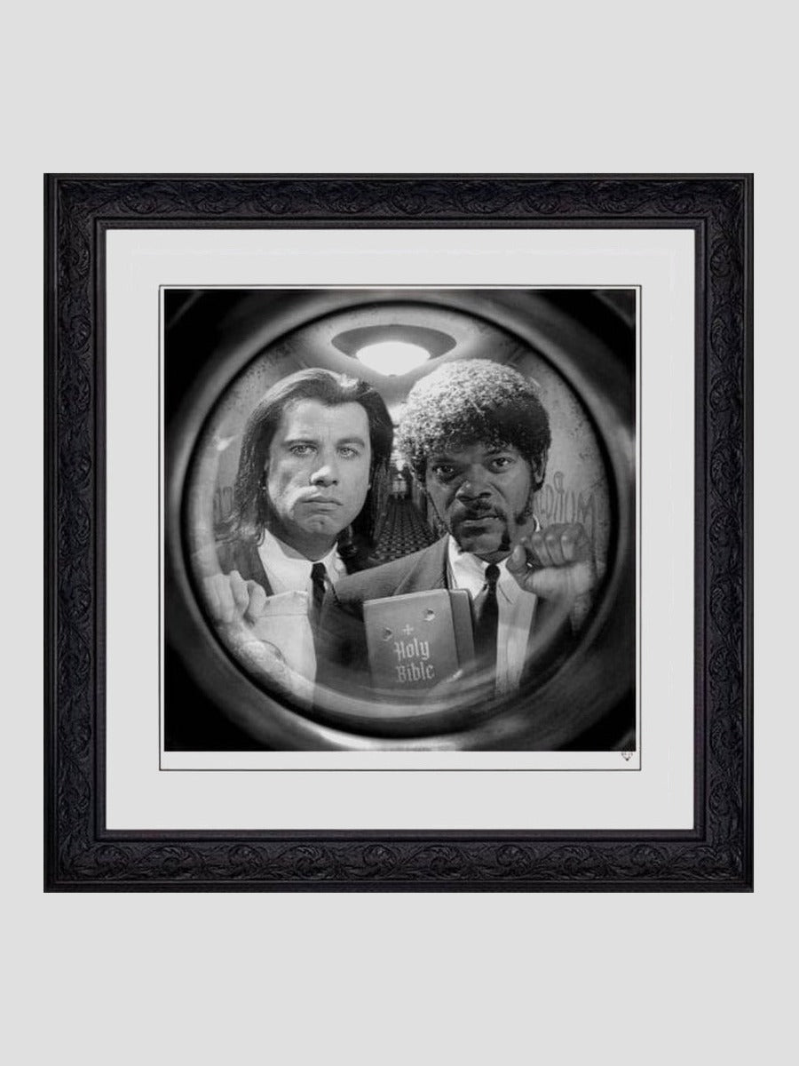 The Path Of The Righteous Man (B&W)