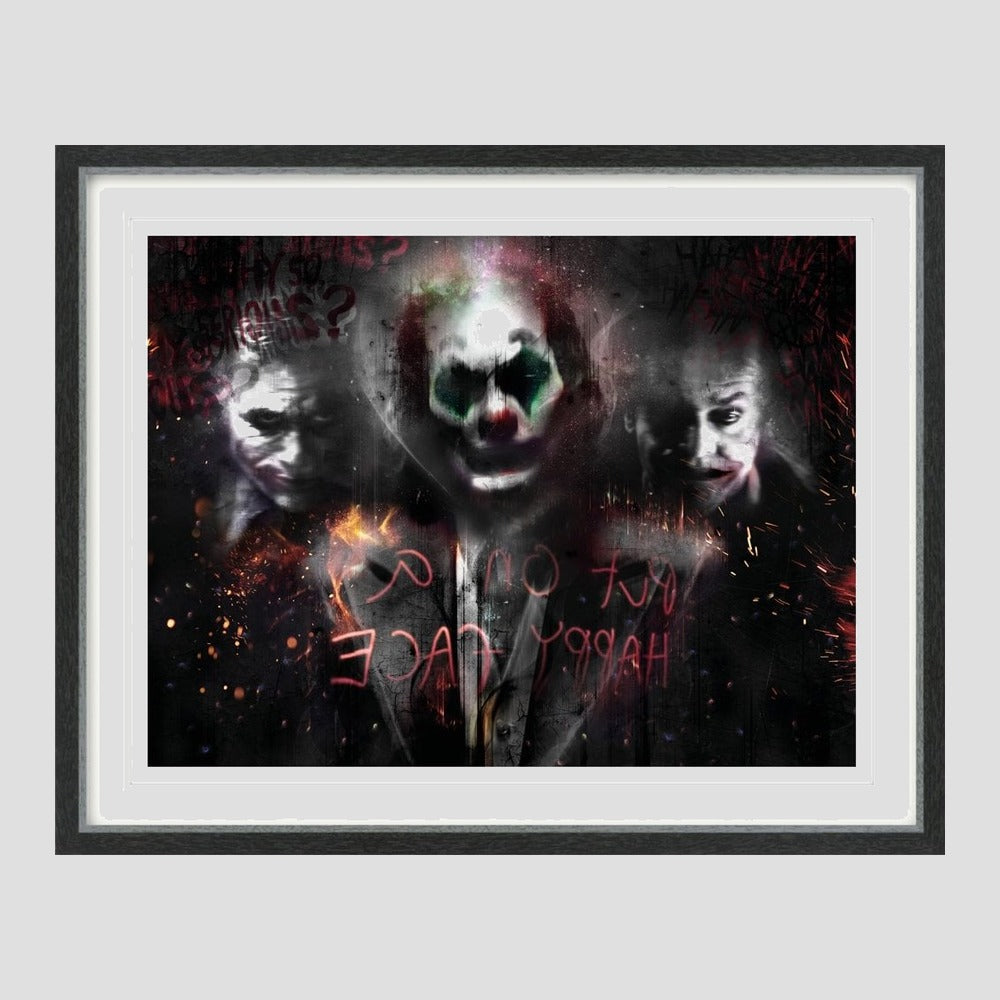 'The Devil On My Shoulder' (B&W) - Large