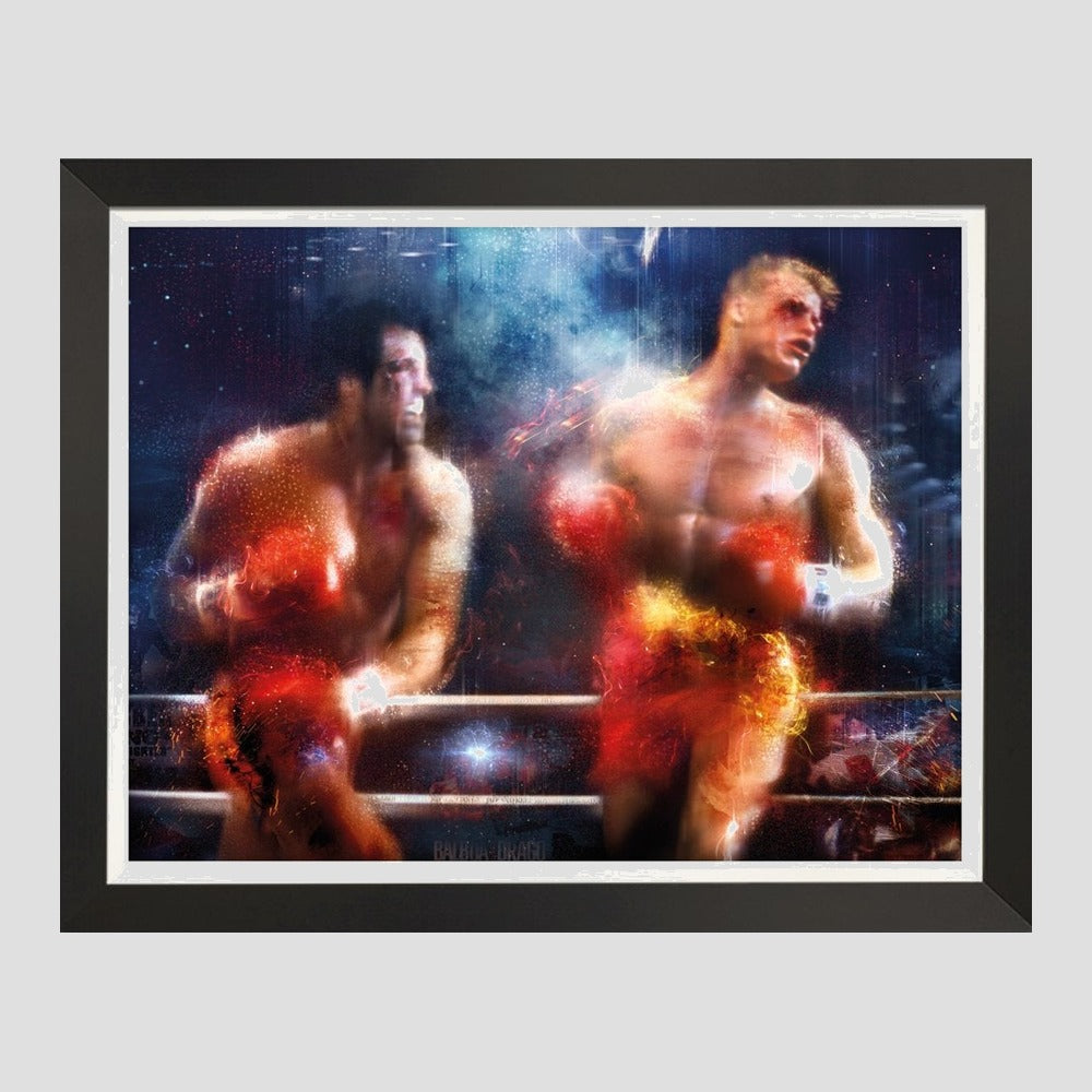 'Keep Moving Forward' Rocky Balboa (canvas)
