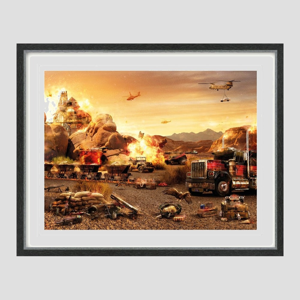 'Cash My Gold SUKKA' The A-Team - (Large Paper Edition)