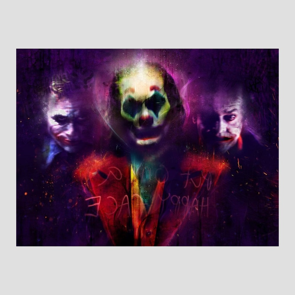 The Devil On My Shoulder - (Colour) on Canvas