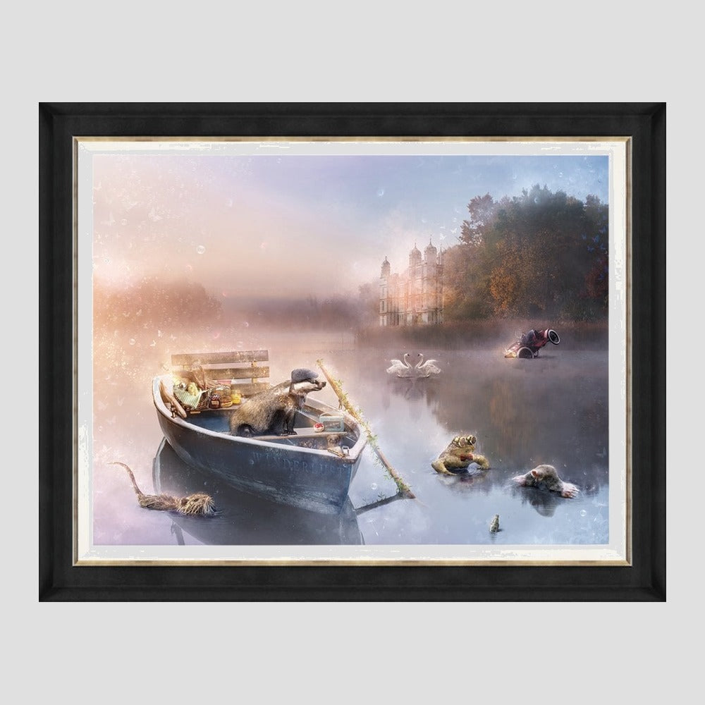 'Wanderlust' - The Wind in the Willows (Premium Canvas Edition)