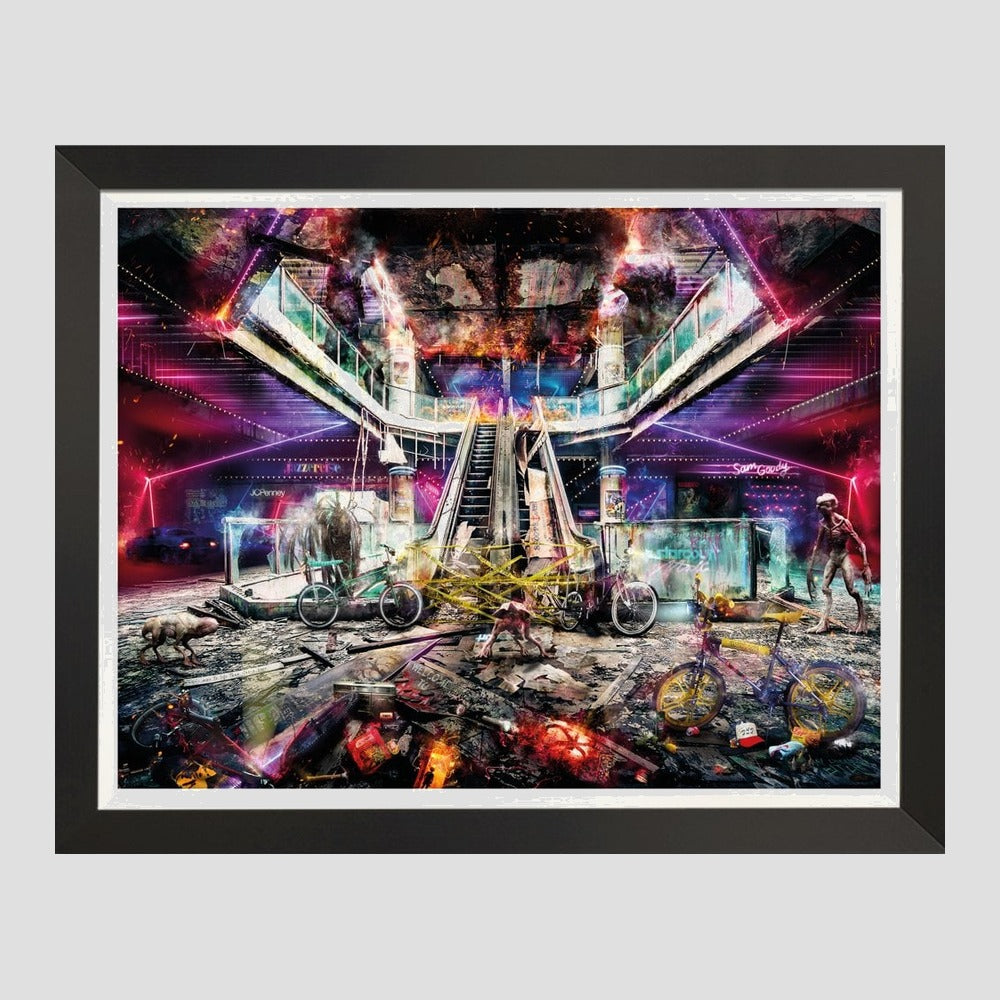'RUN! (Stranger Things - canvas)