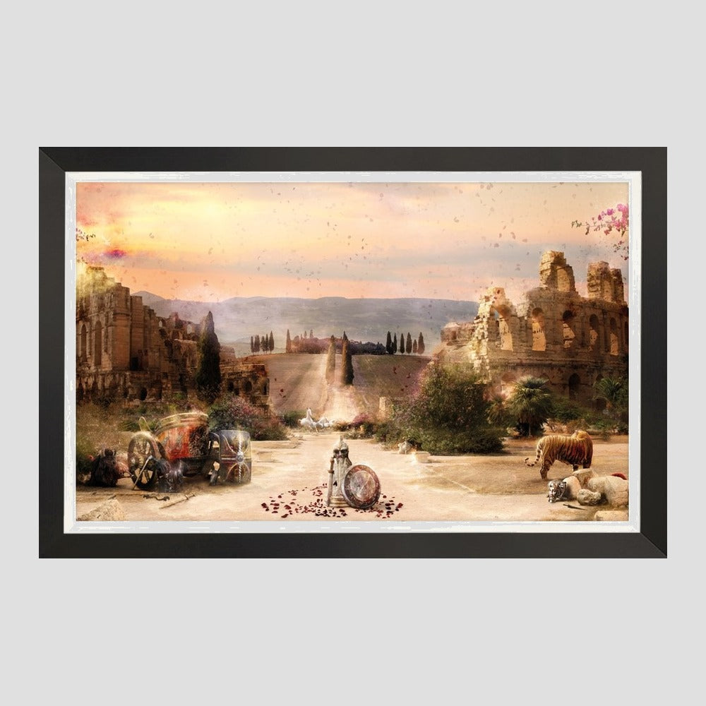 'Strength & Honour' Gladiator (Panoramic - canvas)