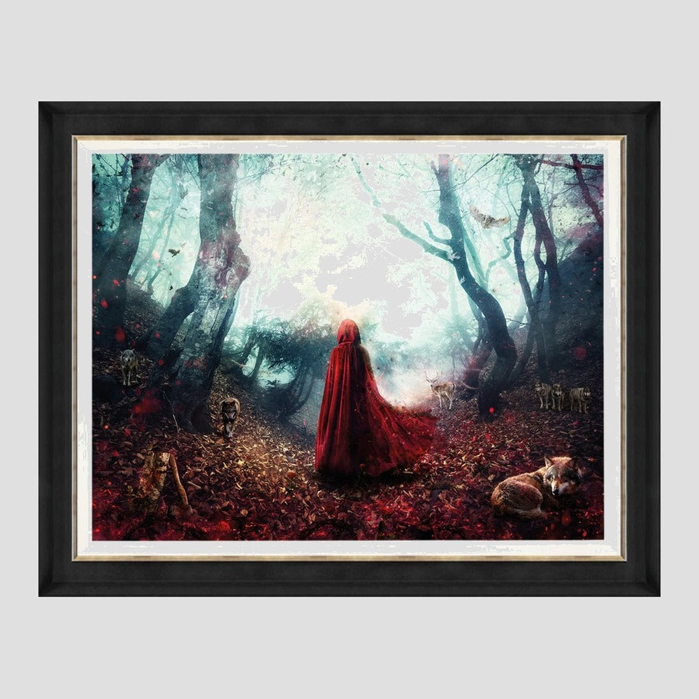 'Fight or Flight' - Little Red Riding Hood (Premium Canvas Edition)