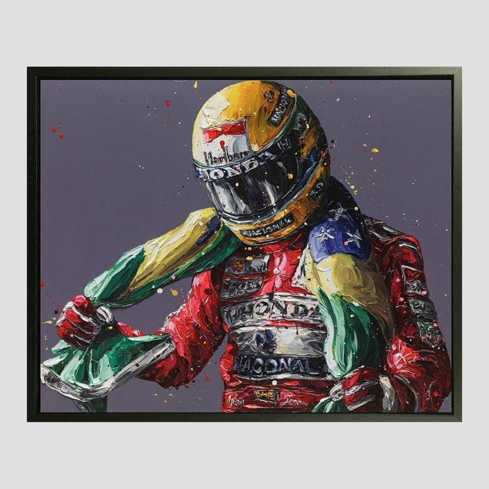 Senna Flag - 25th Anniversary