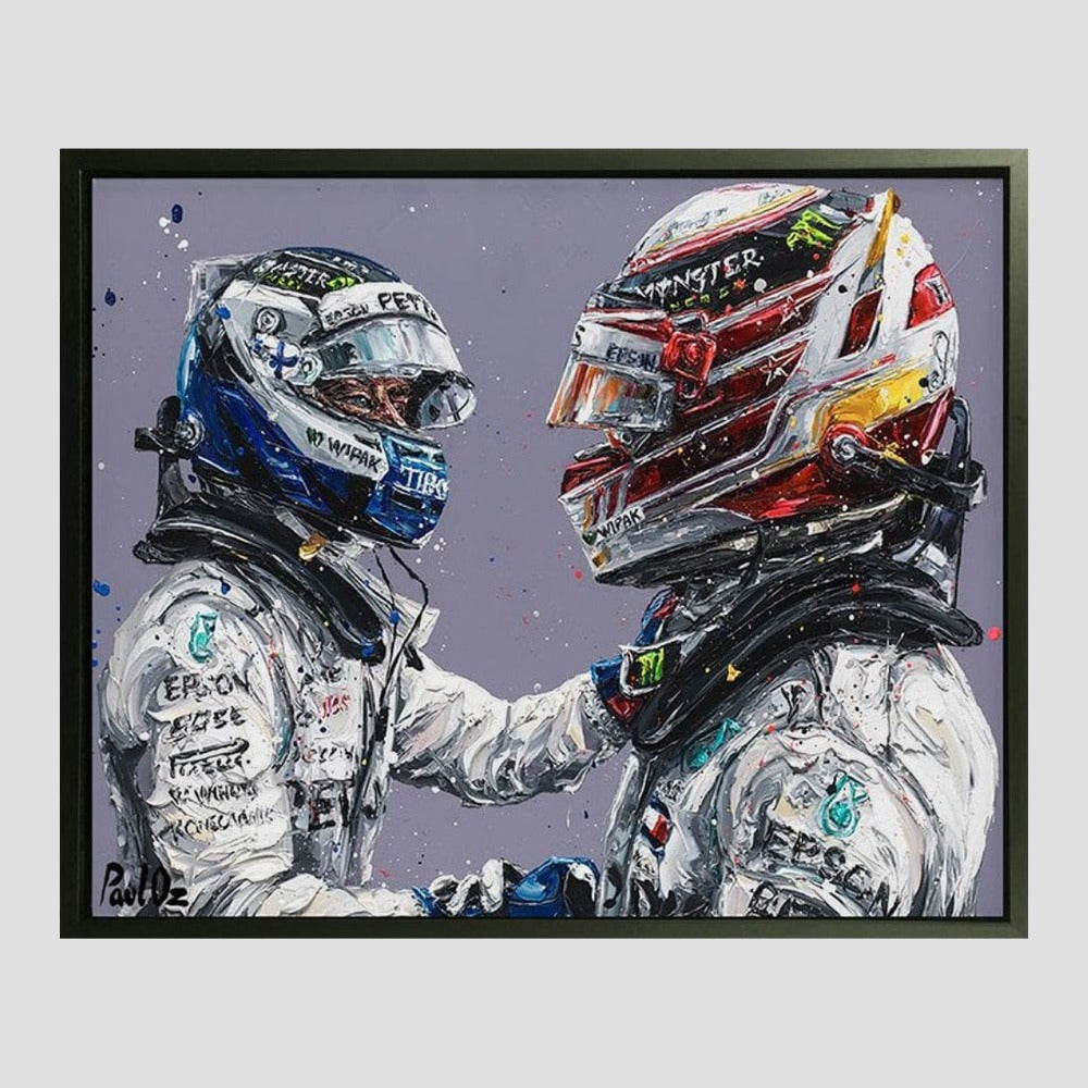 Hamilton & Bottas 18