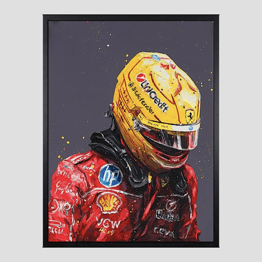 New Era (Lewis Hamilton 1st Ferrari Portrait)