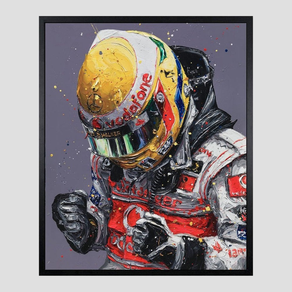 Lewis First Win 2007