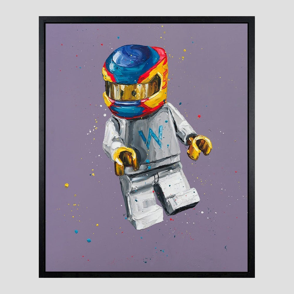 Lego Sainz" (Lego F1 Driver Series)