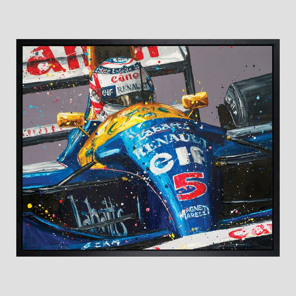 Red 5 (Nigel Mansell - Williams Racing Portrait)