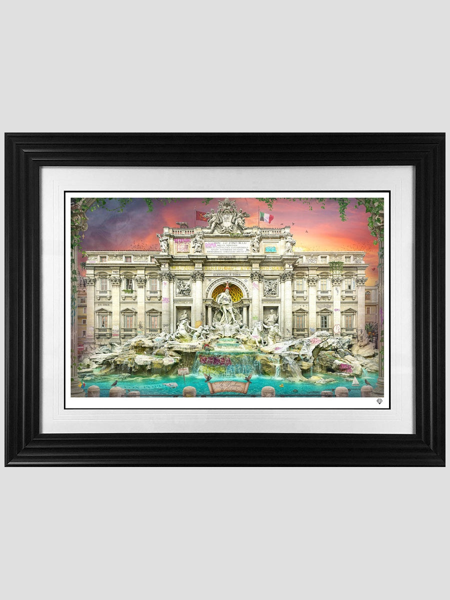 La Fontana Di Trevi (Trevi Fountain/ Rome)