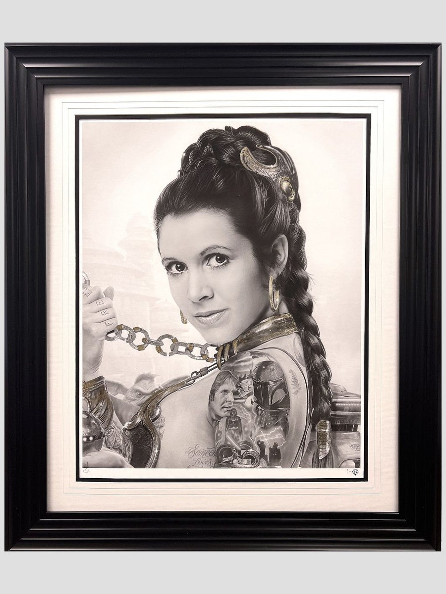 Slave Leia Tattoo (Gold & Platinum Leaf Special Edition)