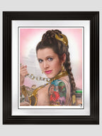 Slave Leia Tattoo (Star Wars Tattoo Portrait)