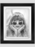 Champagne Problems - Taylor Swift (B&W Tattoo Portrait)