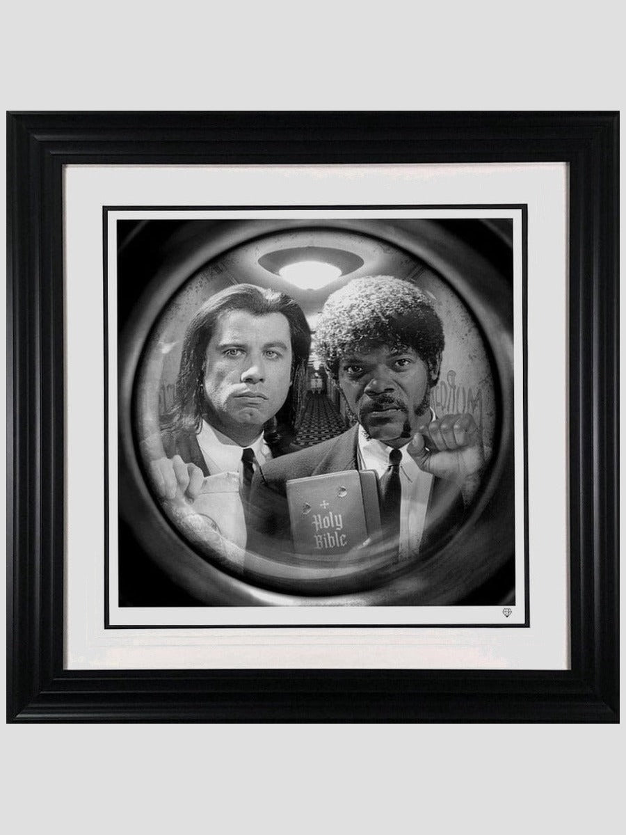 The Path Of The Righteous Man (B&W)