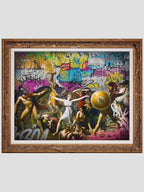Graffiti Intervention (Pop-Neo Classical Collection)