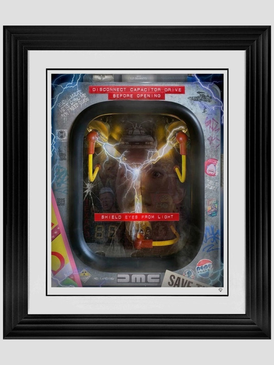 Flux Capacitor - 1.21 Gigawatts (FREE A4 FINE ART PRINT - INCLUDED)