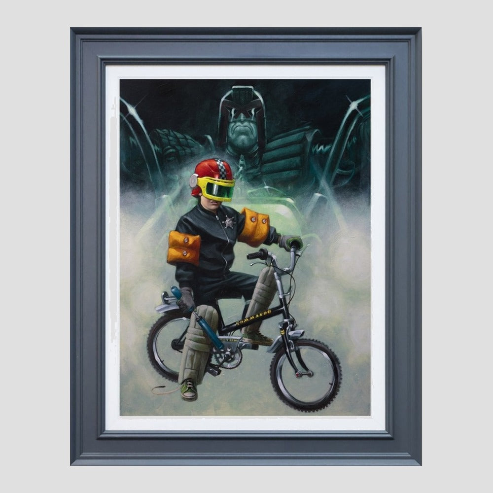 I am the law, creep! (Judge Dredd)