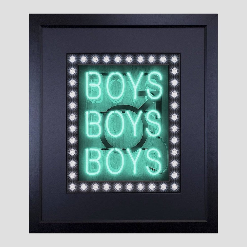 Boys Boys Boys - Turquoise (Small)