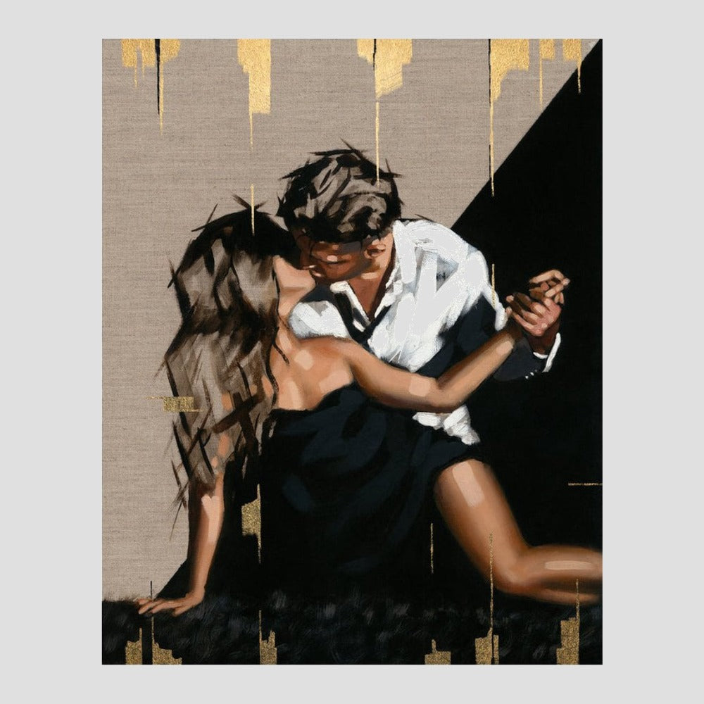 In One Kiss - Original Oil